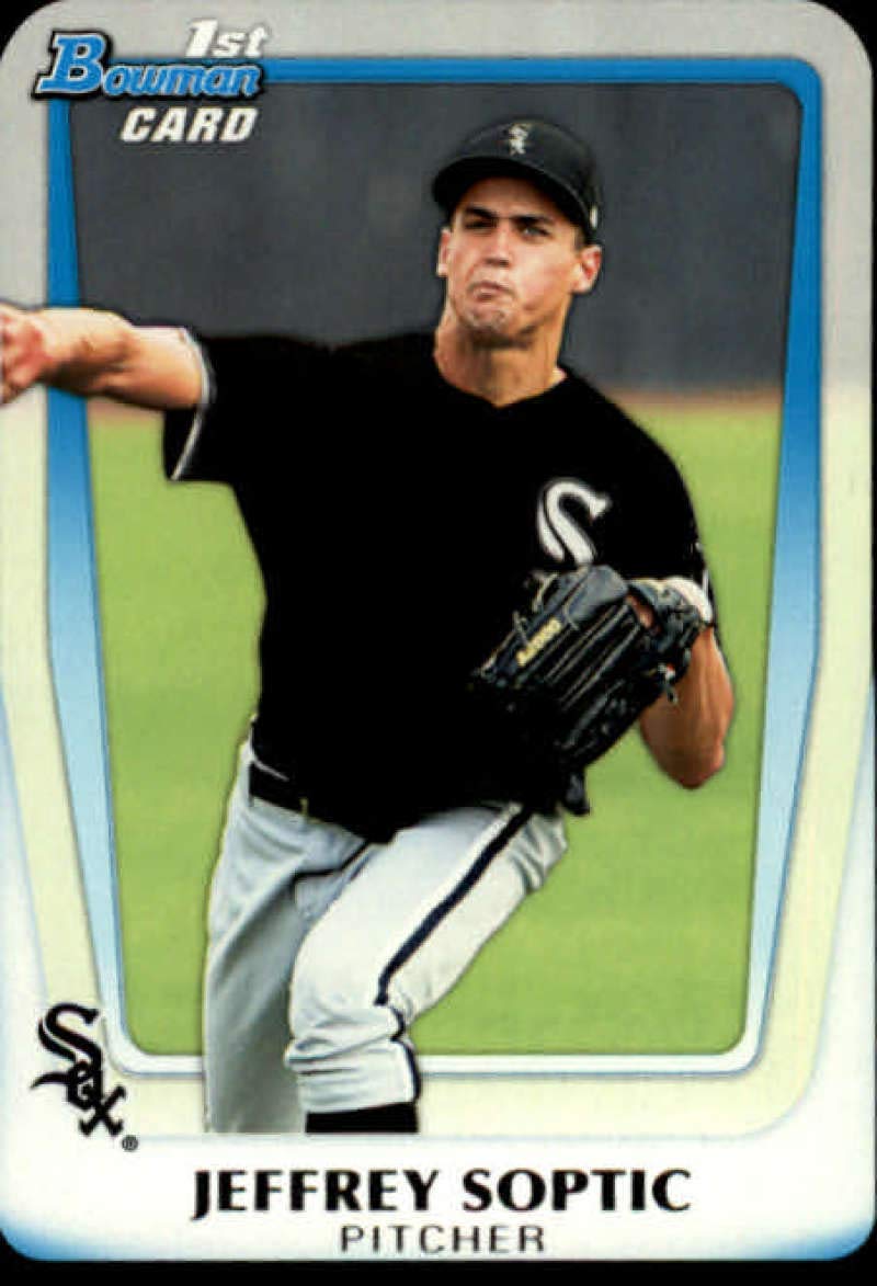 2011 Bowman Draft Chrome Prospects Refractors #BDPP79 Jeffrey Soptic Chicago White Sox MLB Baseball Card NM-MT