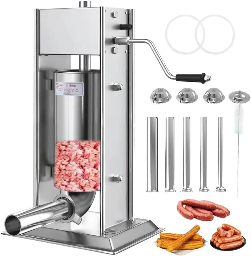 【コメント主品】手作りソーセージ　スタッファー　充填機 Amazon｜ソーセージスタッファー充填器 ソーセージメーカー 4