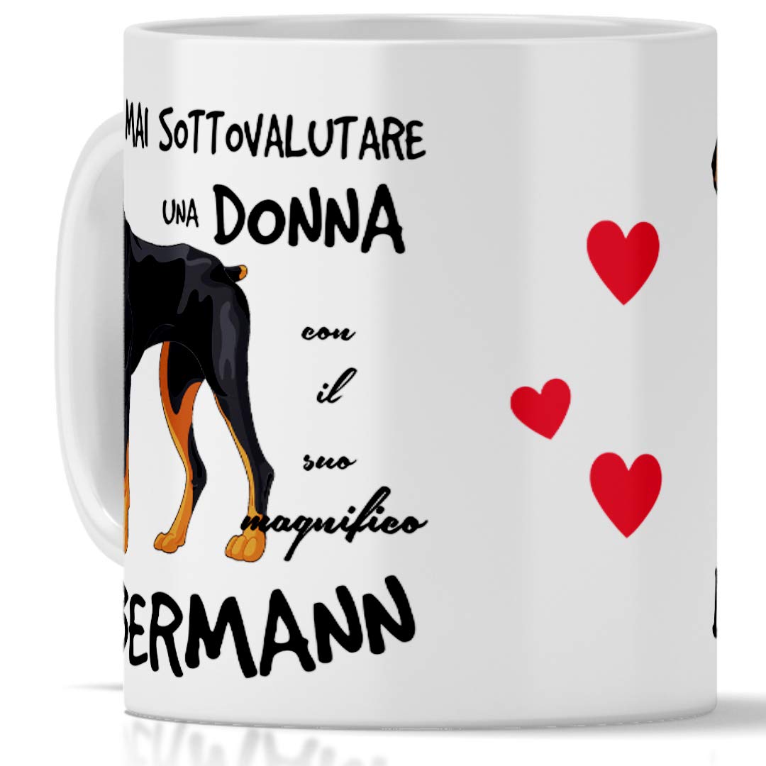 Tazza In Ceramica Per Amanti Del Cane Corso – Regalo Originale Con Frase Divertente