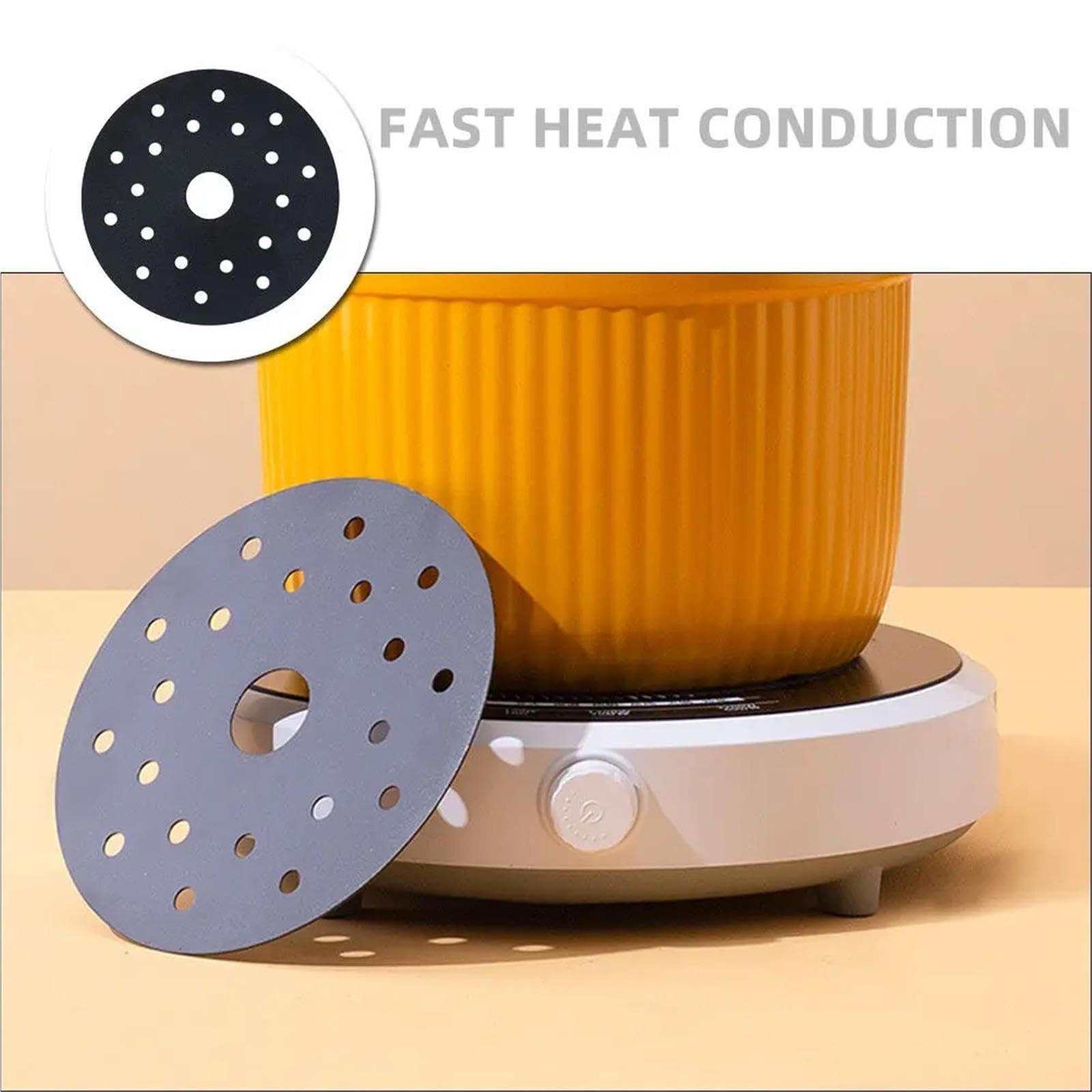 Induktion Adapterplatte 2 Stück Wärmeleitungsplatte
