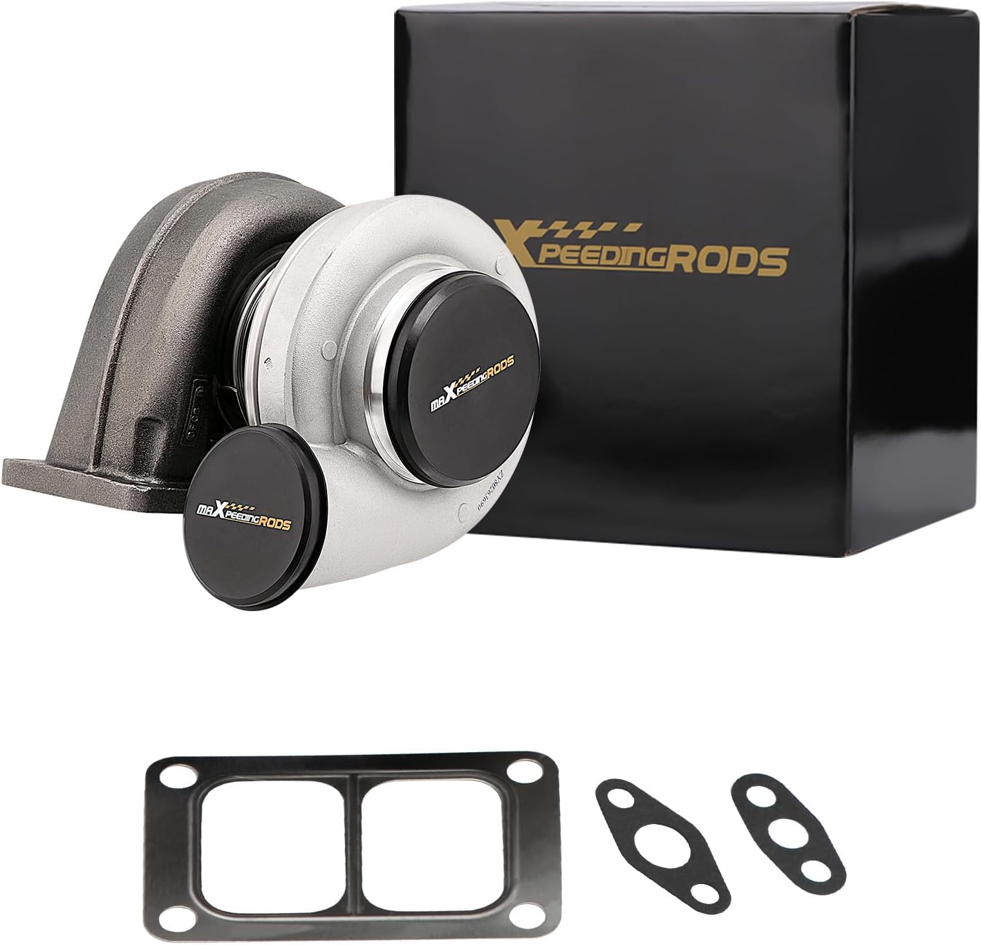 maXpeedingrods S400SX4 T6 Turbo Turbocharger for DDC-MTU Navistar Int Harvester Truck with Series 60 Engine 2000-2008, 4.0L-6.0L Engine, 23518588 171702 171703 23518567, Basic VL Series