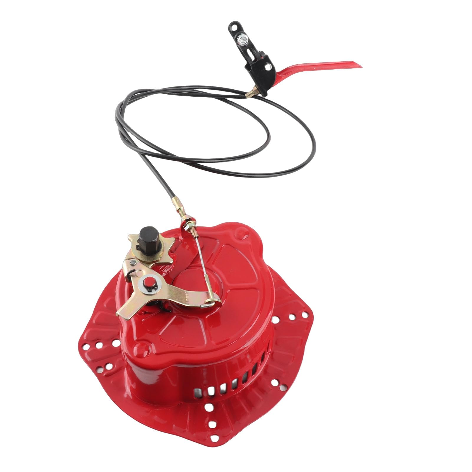 Sostituzione del Motorino di Avviamento a Manovella per 170F 173F 178F 186F 188F 192F 195F Gruppo Motorino di Avviamento Raffreddato Verticale Design per Motozappa e Attrezzature da Esterno