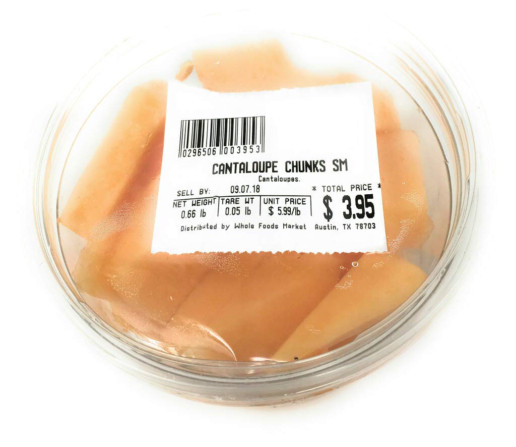 Organic Cantaloupe Chunks (Small)