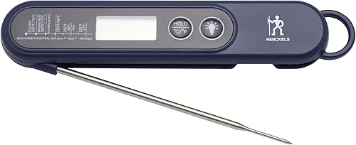 HENCKELS Termómetro digital para barbacoa, 1 unidad, azul