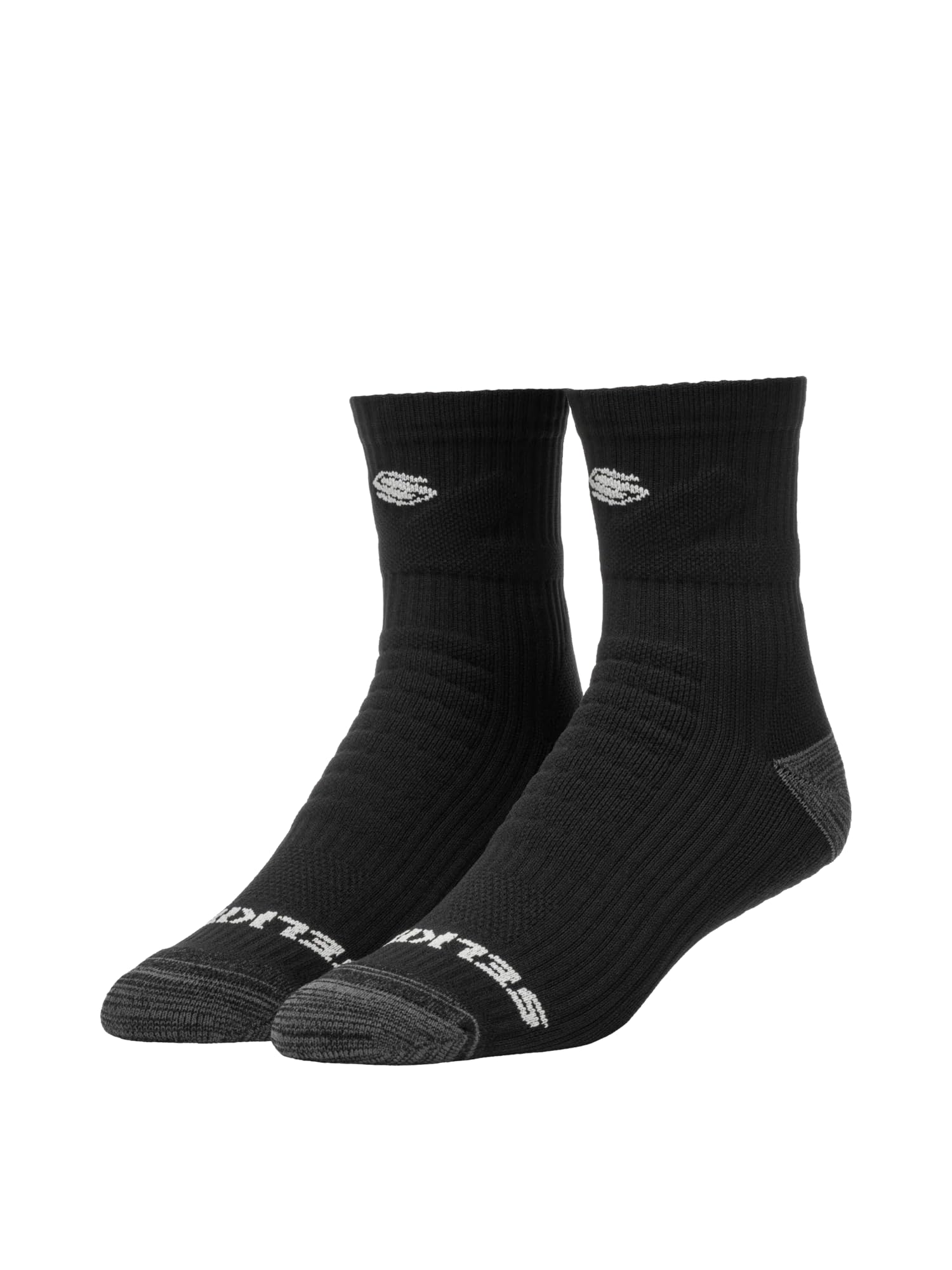 Selkirk Sport CourtLock Athletic Pickleball Socks | Quarter and Crew | Dri-fit athletic socks with podiatrist-designed compression, zero-slide grip, and strategic padding