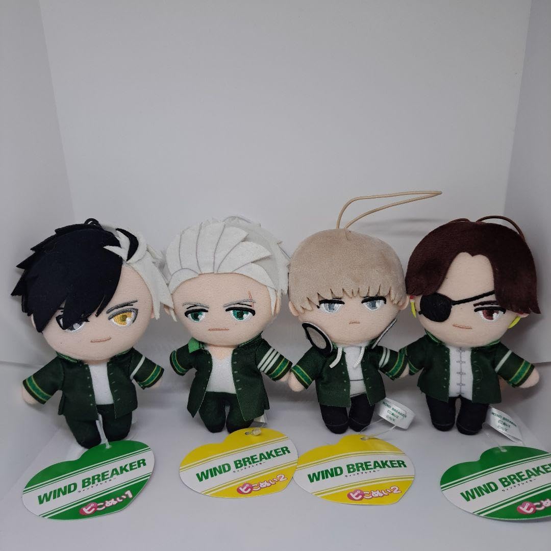 Amazon.co.jp: WIND BREAKER 桜 蘇芳 梶 梅宮 ピこぬい 4種セット 
