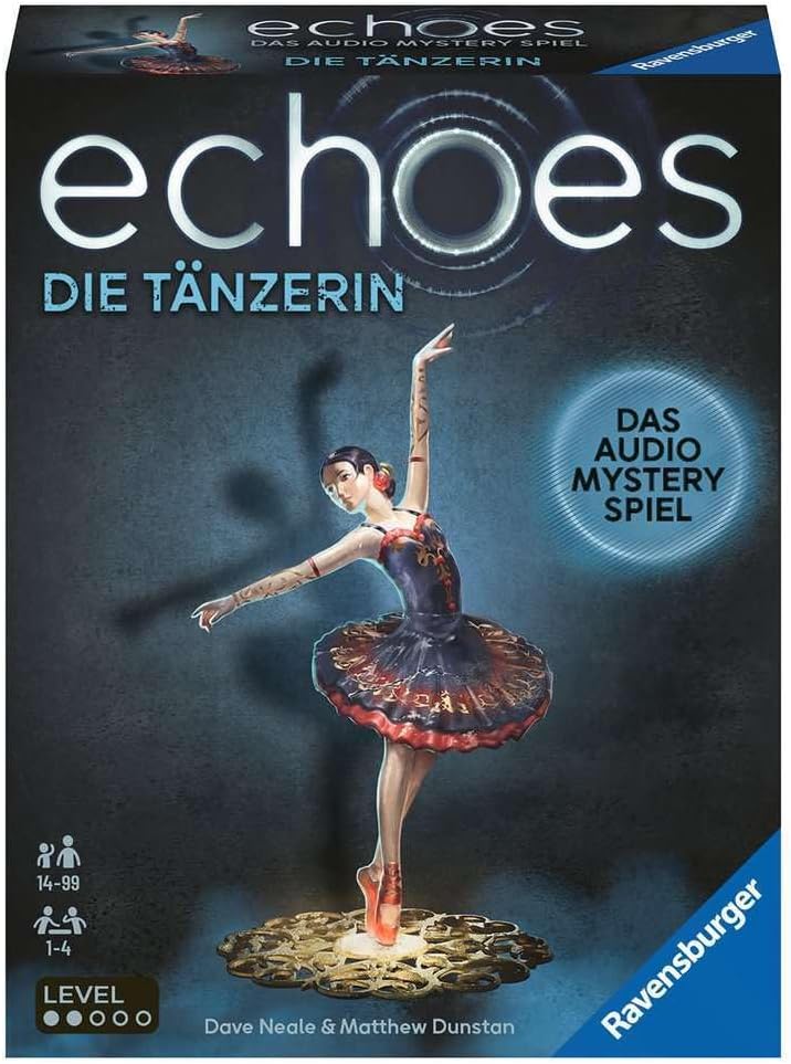 Ravensburger 20812 Echoes The Dancer - Audio Mystery Game from 14 Years, Experience Game **Recommendation List 2022 Game of The Year**, White