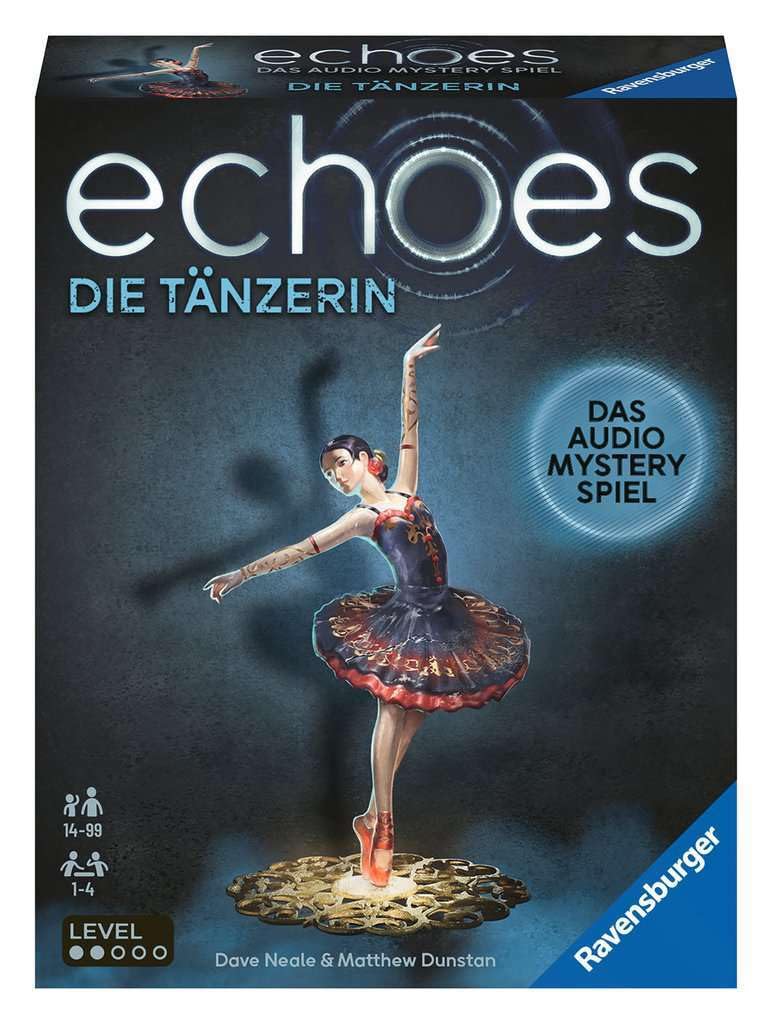 Ravensburger 20812 echoes The Dancer - Audio Mystery Game from 14 Years, Experience Game **Recommendation List 2022 Game of the Year**, White