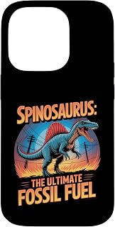 Spinosaurus Ultimate Fossil Fuel Prehistoric Dino Case for iPhone 14 Pro