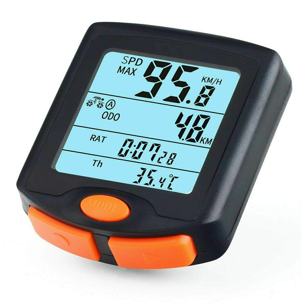 Riloer bike computer wireless speedometer various functions cycle speedometer bike odometer bicycle speedometer
