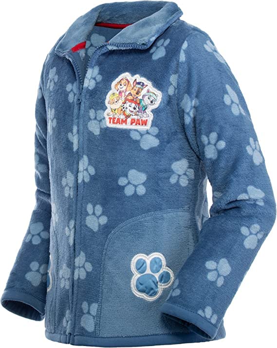 eplusm Paw Patrol Fleece Pullover Hoodie mit Reissverschluss Stehkragen...
