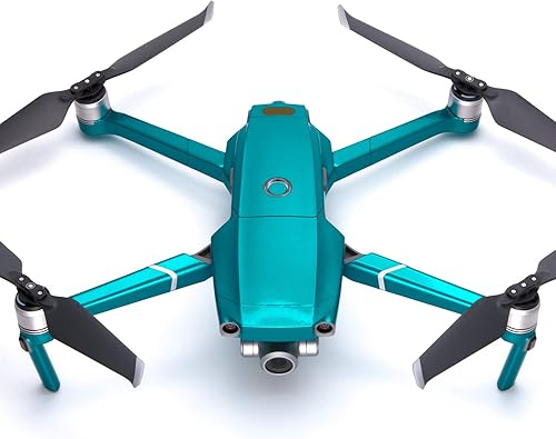 Wrapgrade Poly Skin para DJI Mavic 2 Main Unit (azul caribeño)