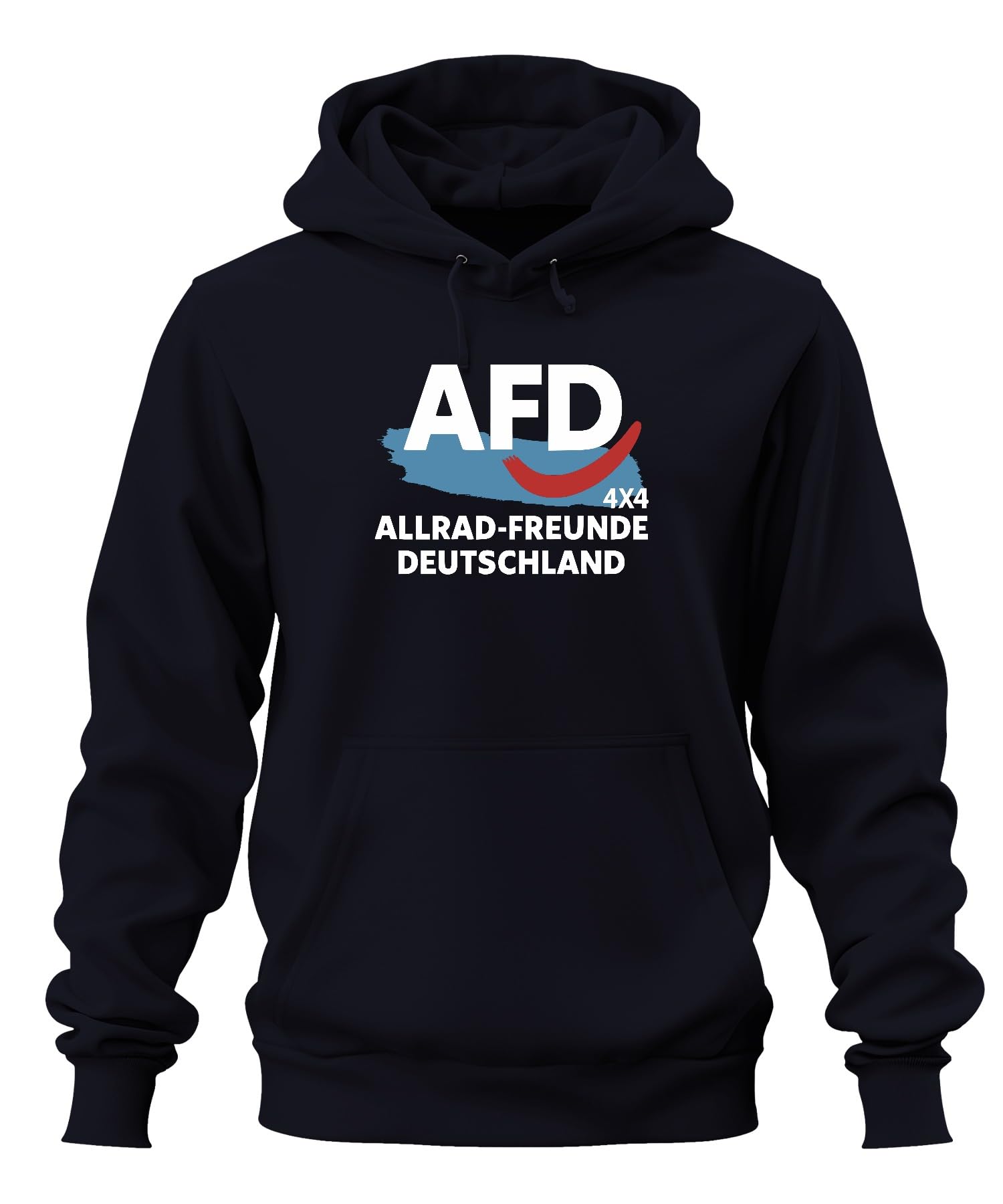 Allrad Freunde Deutschland 4x4 AFD Politik Spruch Wahlen Bundestag Unisex Hoodie Hoodie