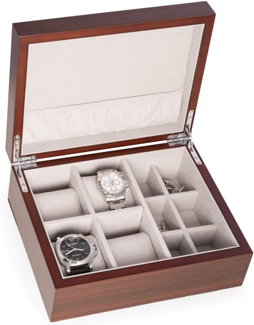 BeyBerk Watch and Cufflink Storage Box Clothing, Shoes