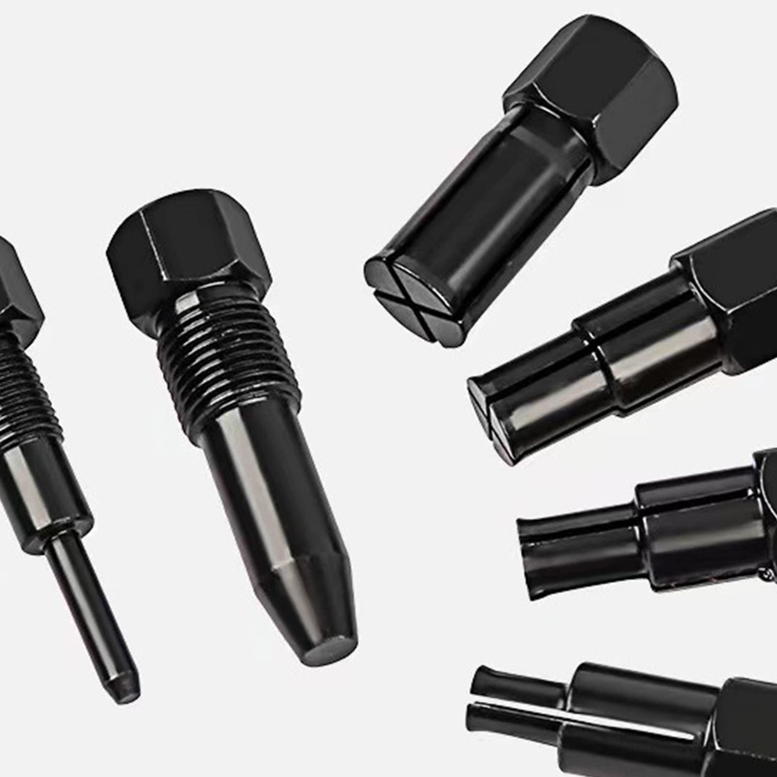 Ensemble d'extracteurs de roulement interne de 8 à 25 mm avec rangement pour valise, extracteur de roulement intérieur, moto, outils de démontage de roulement en carbone, ensemble d'extracteurs de