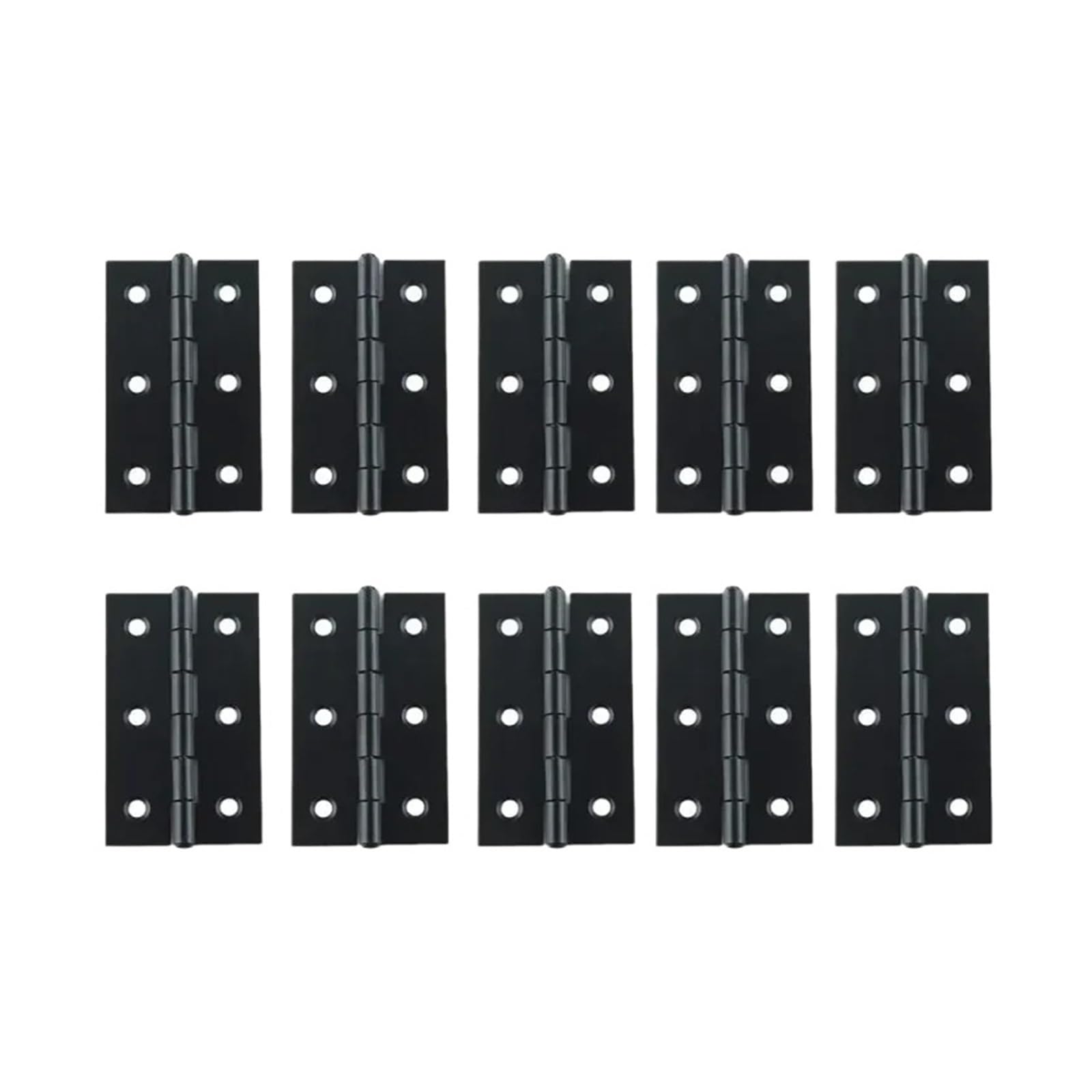 Charnière de porte en fer noir pour réparer facilement un tiroir ou une armoire
