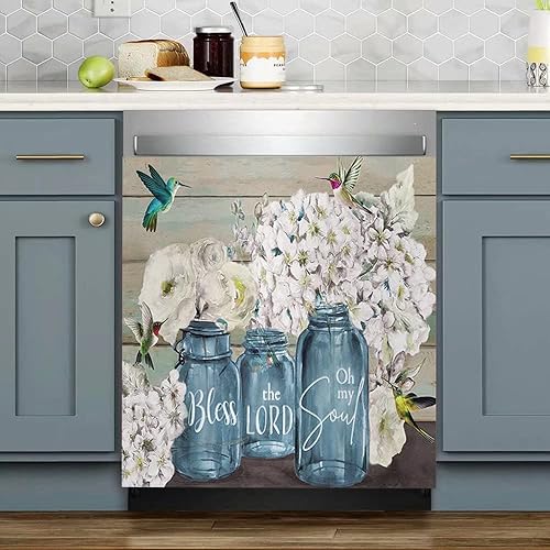 Miniatura 3 de Wowfeel Imán rústico para cubierta de lavavajillas, 23 pulgadas de ancho x 17 pulgadas de alto, 1 unidad, película de PVC y PET