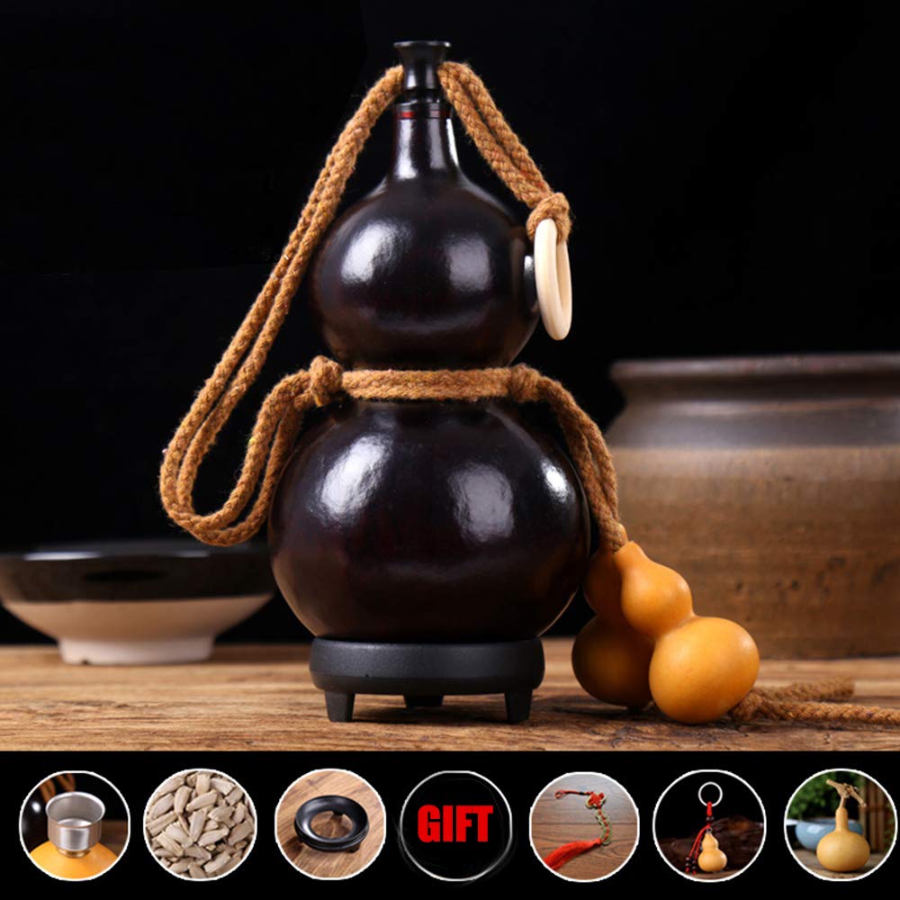 TrAdE Shop Traesio - Brocca Con Tappo In Vetro Trasparente Caraffa Con