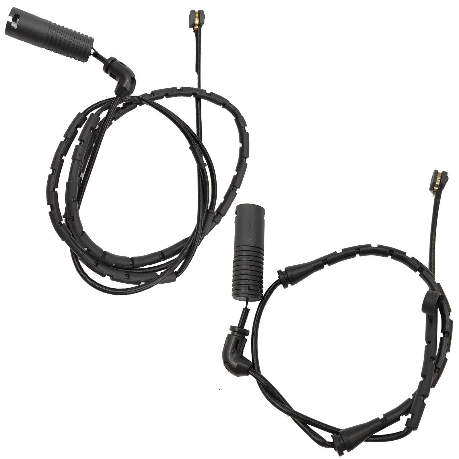 FTTYUHU Front and Rear Brake Pad Wear Sensor 34351164371, 34351164372 for BMW 323CI 323I 325CI 325XI 328CI 328I