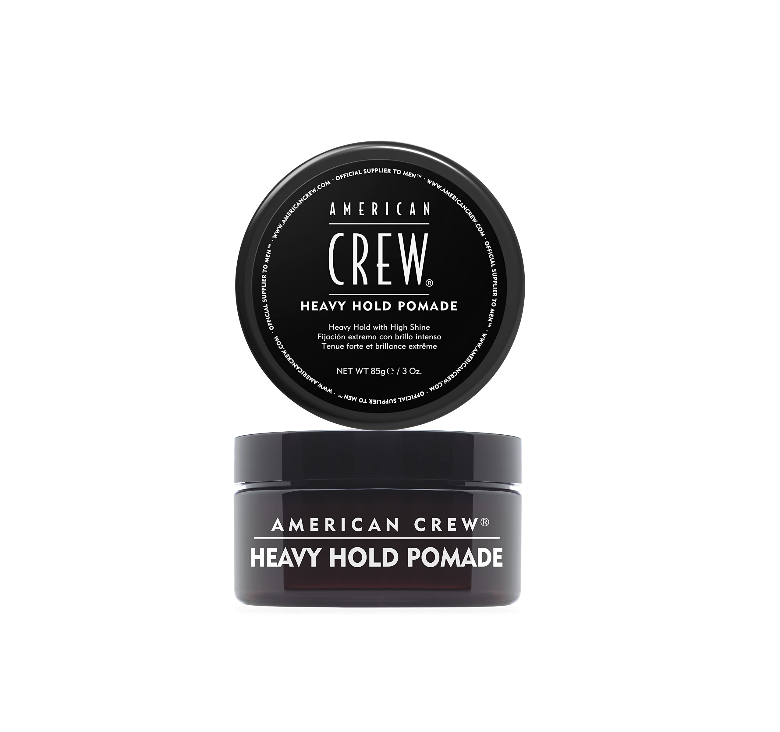 American Crew Heavy Hold Pomade Cera Capelli Fissaggio Forte - 85g
