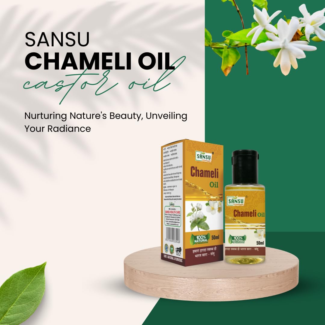 Sansu Jasmin Oil | 50ml (Pack of 4) 3