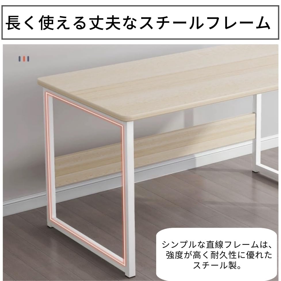Amazon | 牧小苫＼msmr デスク 机 パソコンデスク pc つくえ