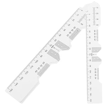 4pcs Digital Pupillary Distance Ruler Eye Pressure Tester Optician Measurement Tool