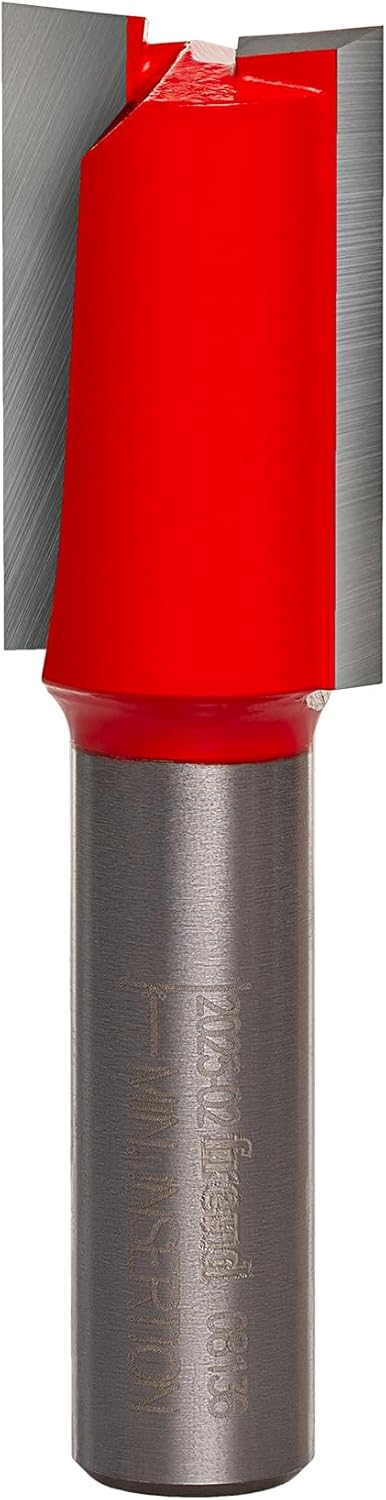 Freud 08-136: 5/8" (Dia.) Double Flute Straight Bit with 3/8" Shank