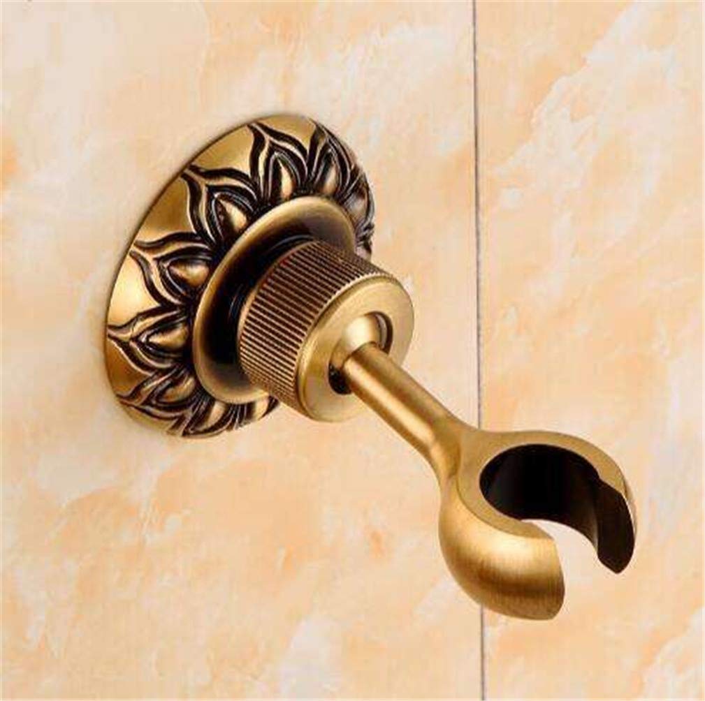 Grifo de bidet clásico de latón macizo montado en pared estilo antiguo 2