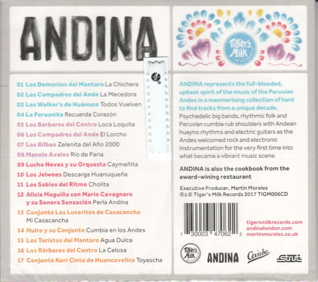 ANDINA: HUAYNO CARNAVAL AND CUMBIA - THE SOUND OF THE PERUVIAN ANDES 1968-1978