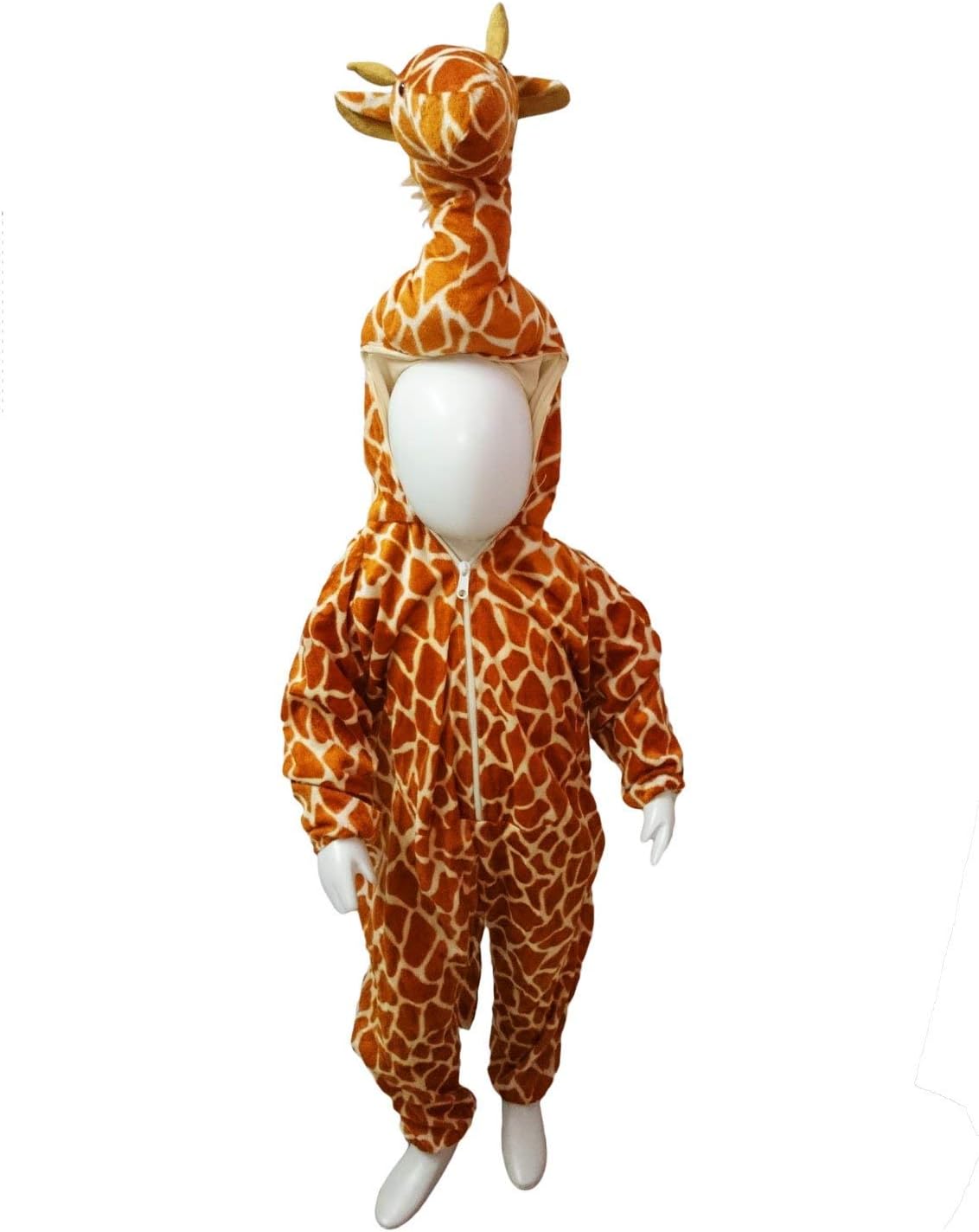 BookMyCostume African Giraffe Animal Kids Fancy Dress Costume 5-6 years