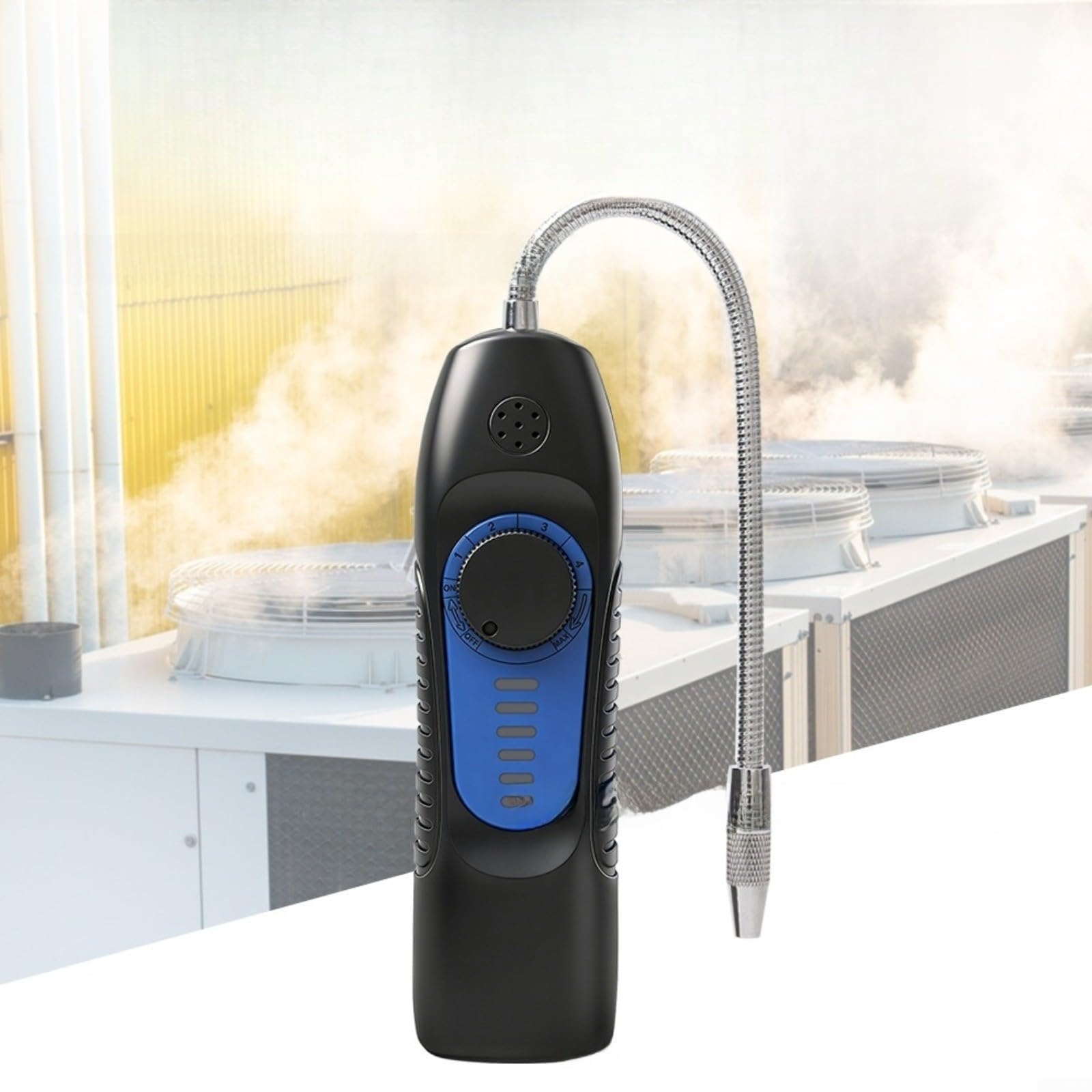 Kältemittel-Lecksuchgerät mit Vibrationsalarm