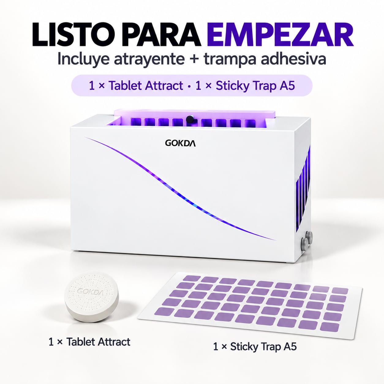 Nest 1 Home Trappola antizanzare adesiva per interni fino a 50 m²