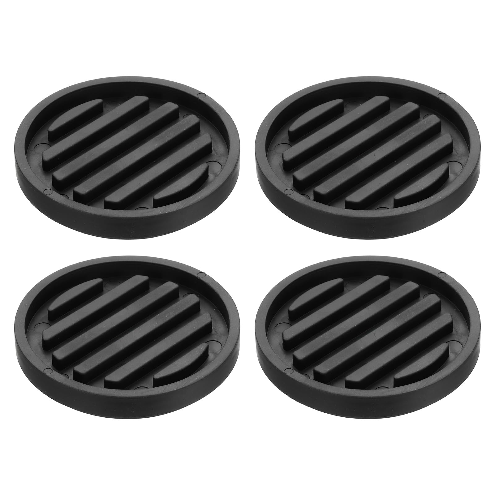 Rehausseurs de lit ronds et empilables de 1 cm pour stopper les vibrations de machine à laver