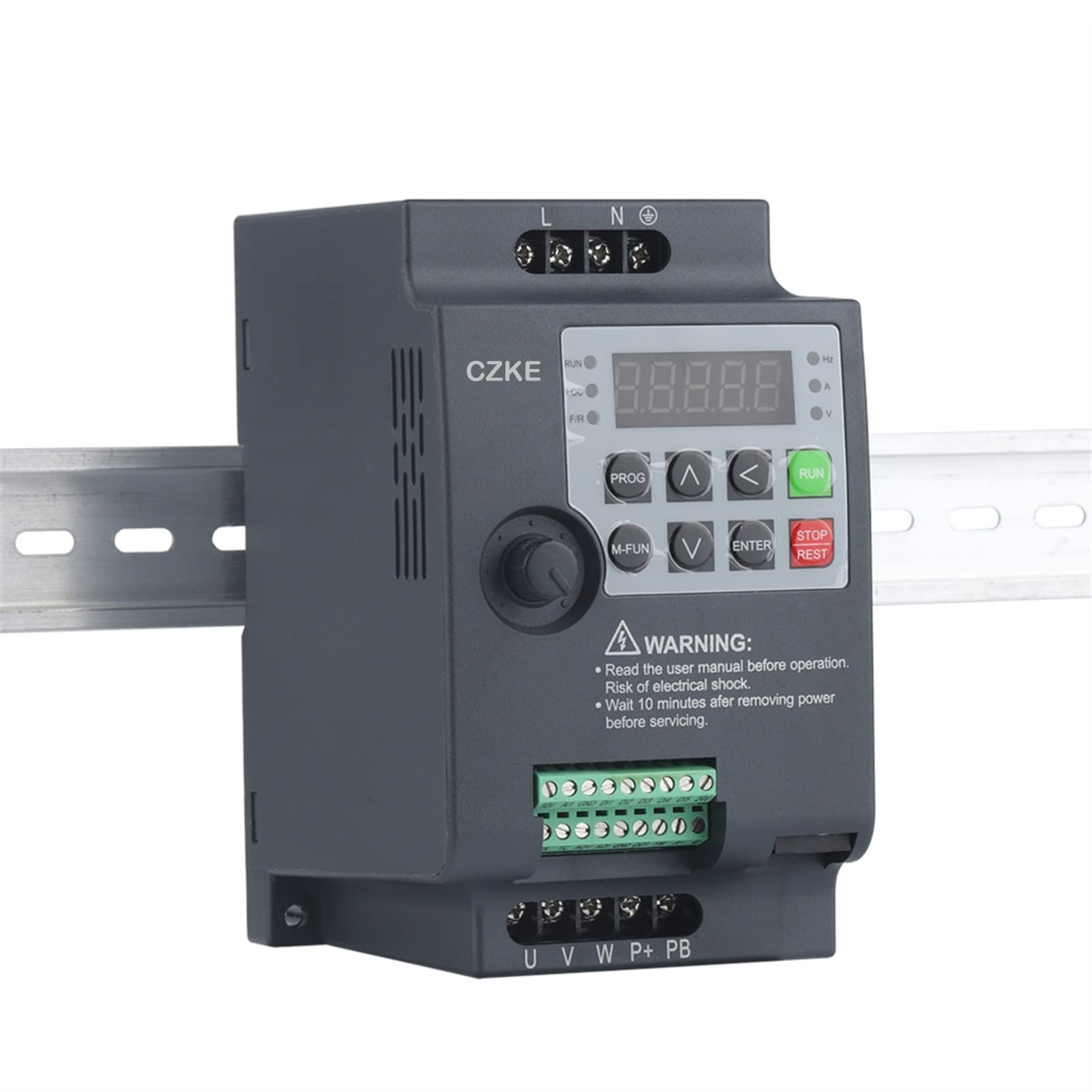 Convertisseur de fréquence KLVN 2.2KW 380V triphasé pour moteur