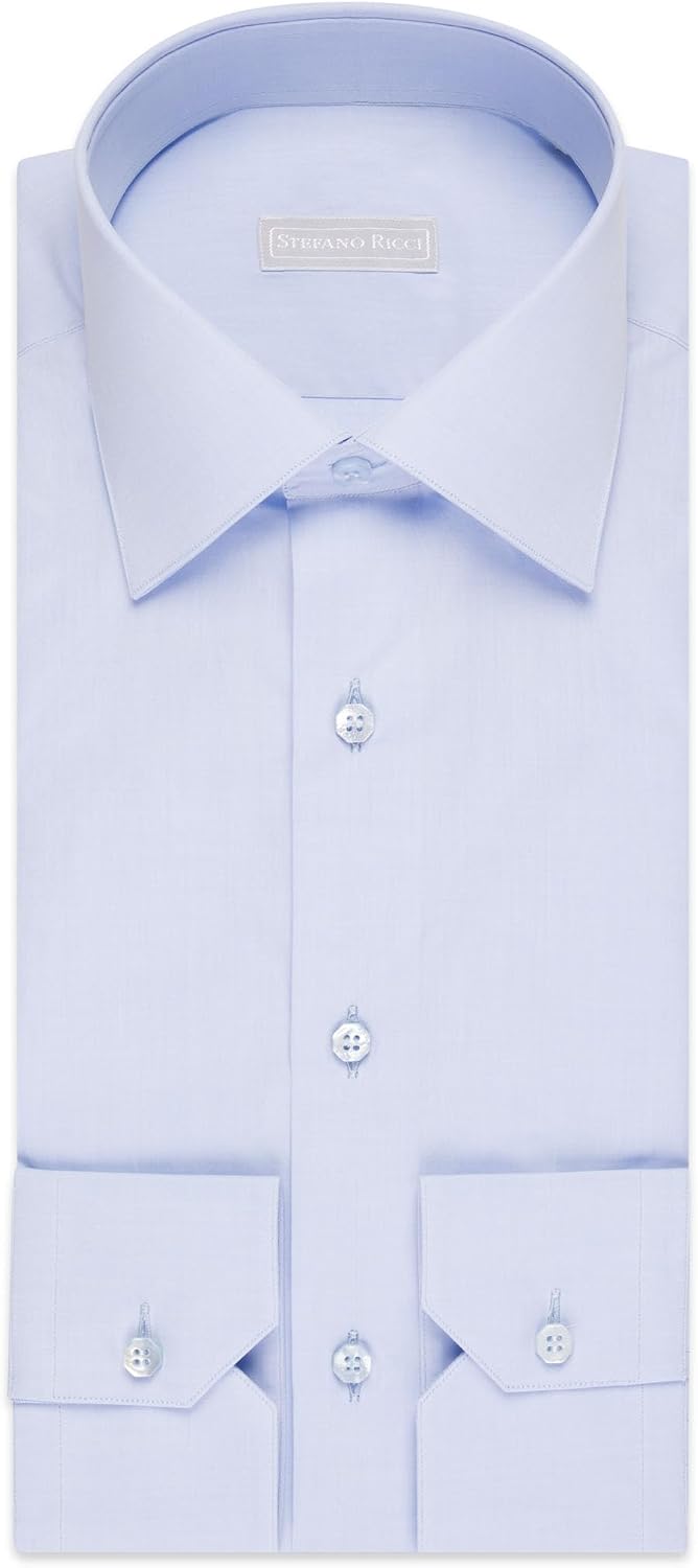 Stefano Ricci Cotton Asti Shirt, Blue