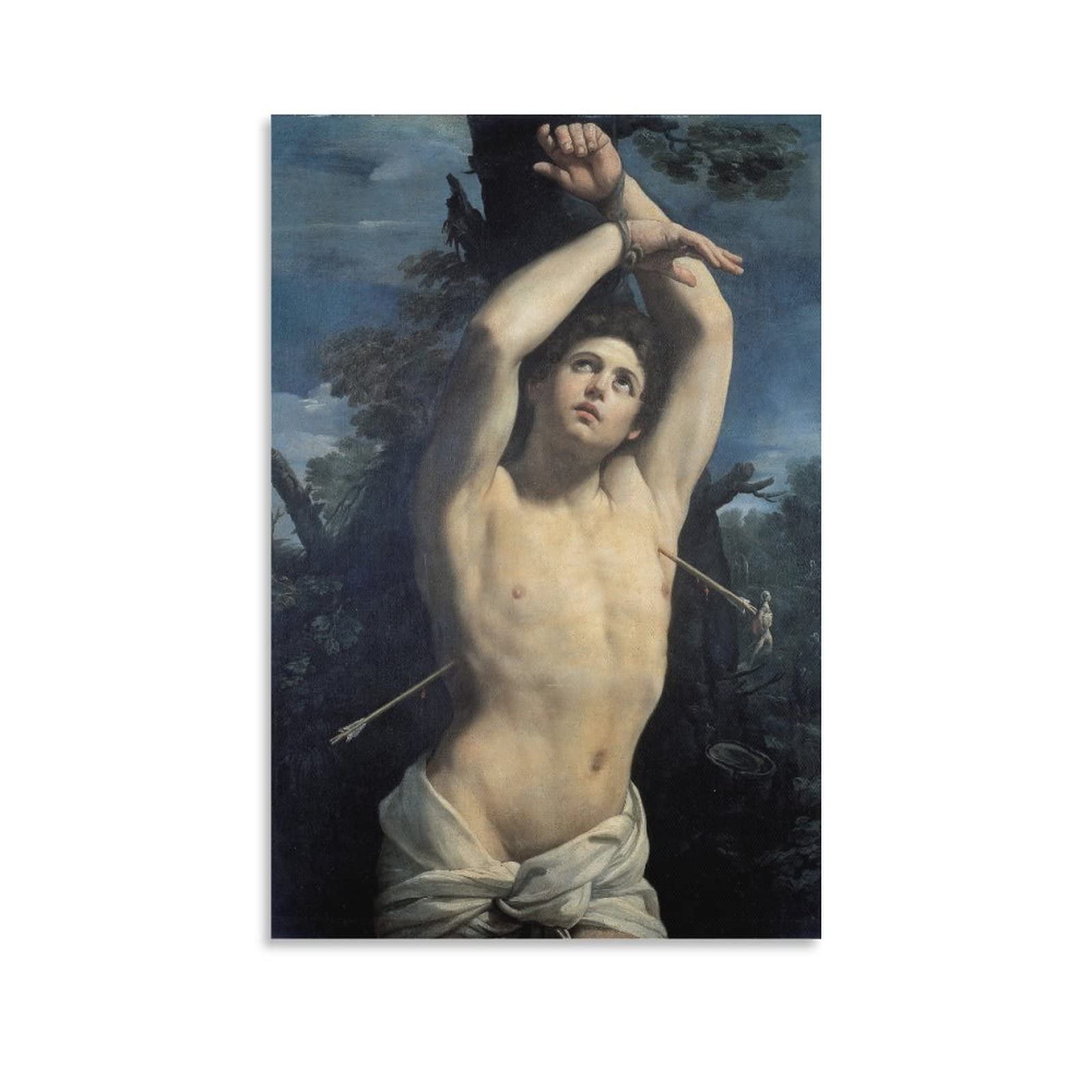 Amazon.co.jp: Guido Reniグイド・レーニ画家の作品「聖セバスチャンの