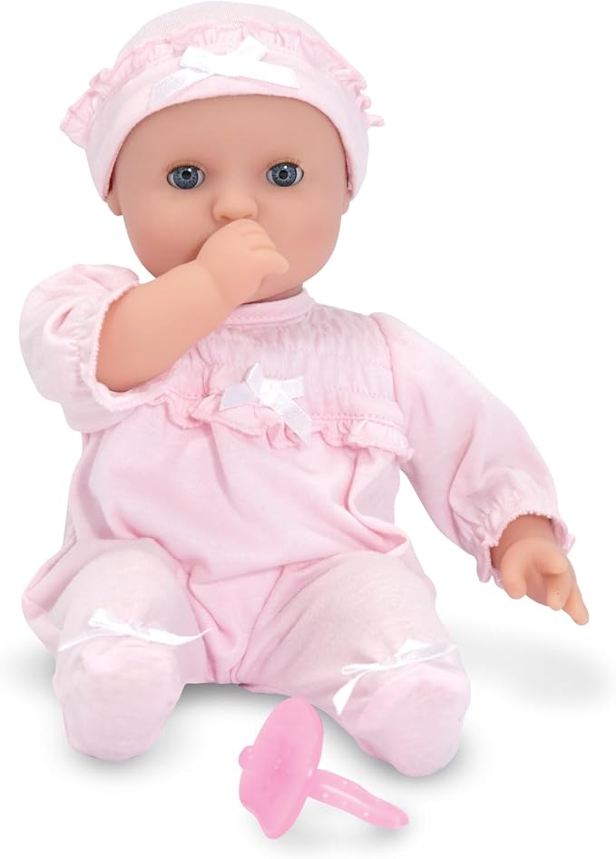 Melissa & Doug Mine to Love Jenna 12-inch Soft Body Baby Doll