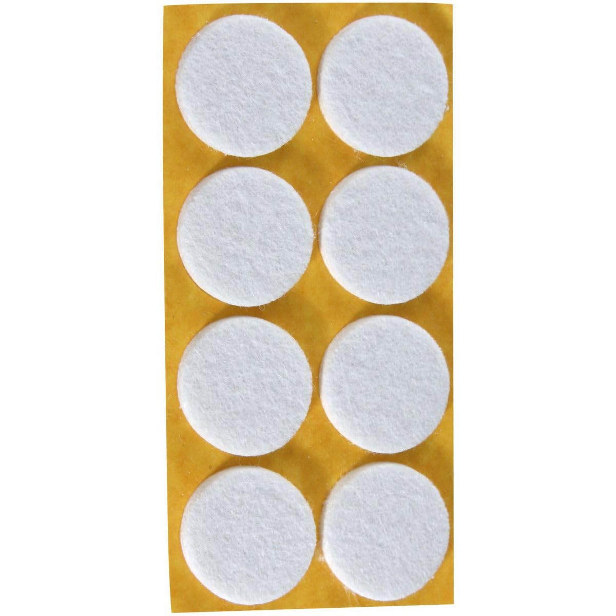 Lot de 8 Patins en Feutre Fackelmann pour Chaises - Protection des Sols
