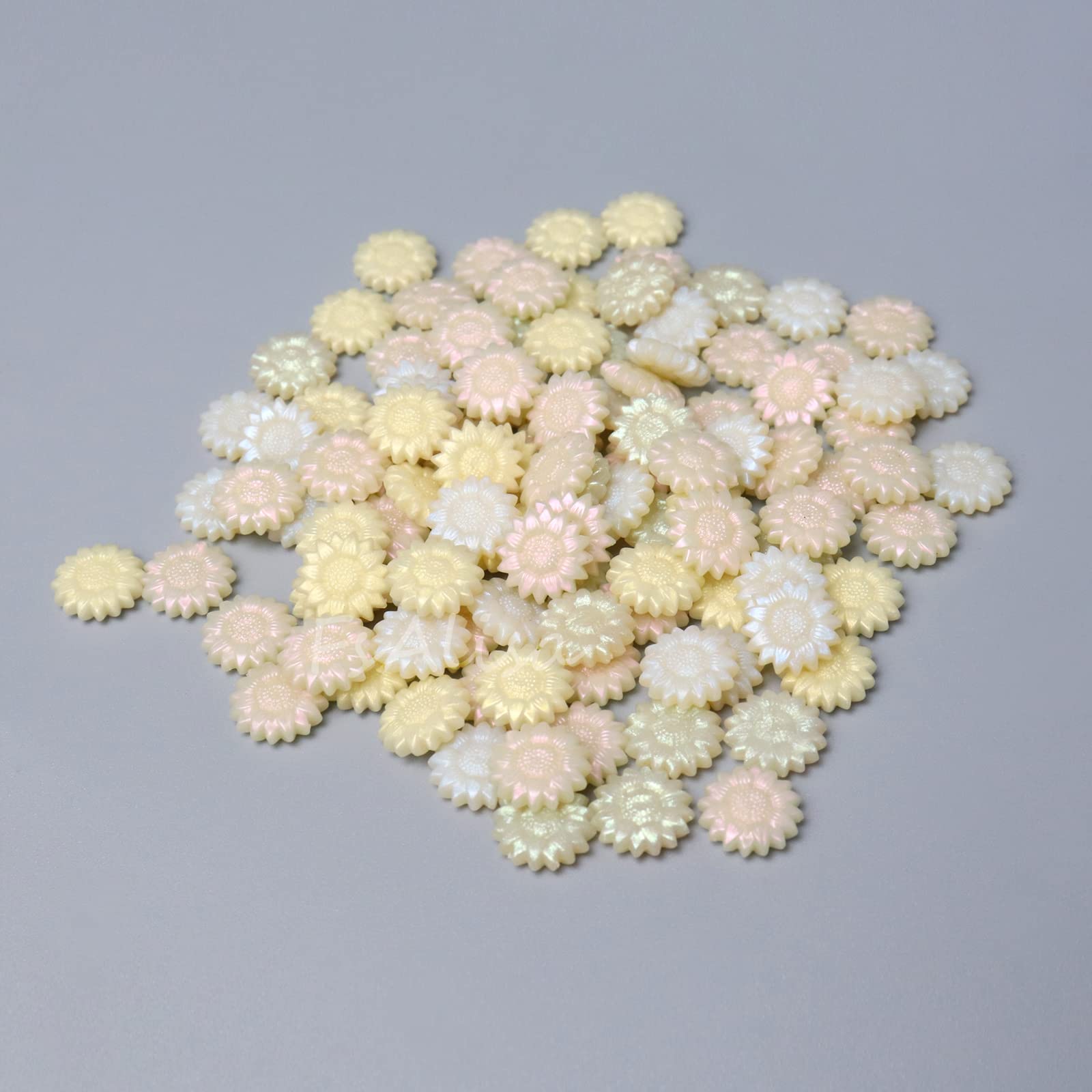 fsalisa 200pcs Sunflower Sealing Wax Beads, Wax Seal Beads for Wax Stamp Sealing Perfect for Christmas Cards Envelopes - Image 2