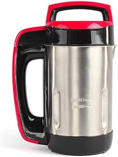 Livoo DOP188 mikser do zup, podgrzewany, z wtryskiwanymi zupami, z kawałkami, smoothie, koktajlami mlecznymi, kompotami | miska ze stali nierdzewnej, pojemność 1,1 l | 850 W