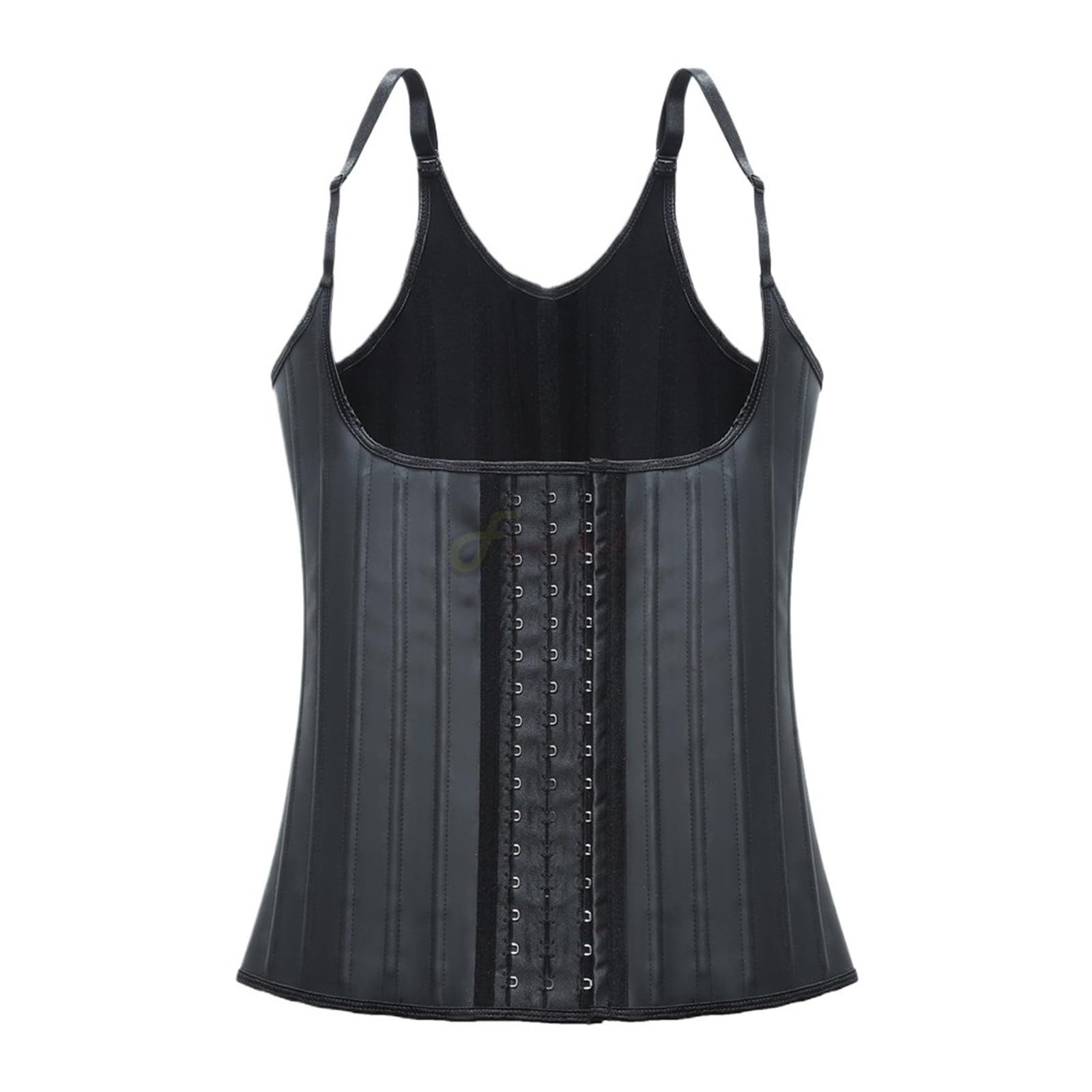 Fajas Reductoras Mujer Body de Mujer, Moldeador de Cuerpo, corsé con Tirantes, Ropa Moldeadora, Chaleco Deportivo Moldeador(Black,XS)
