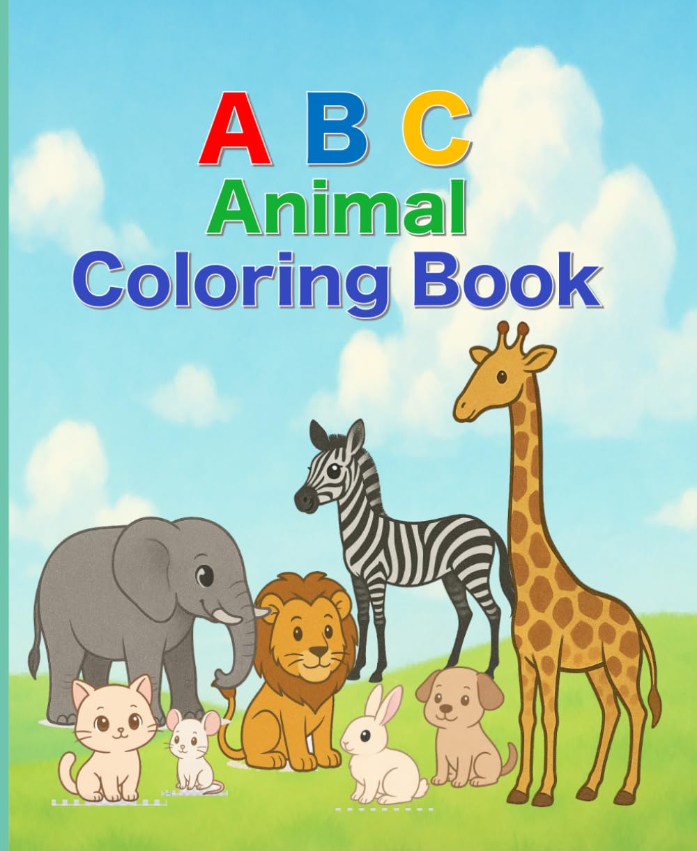ABC Animal Coloring Book