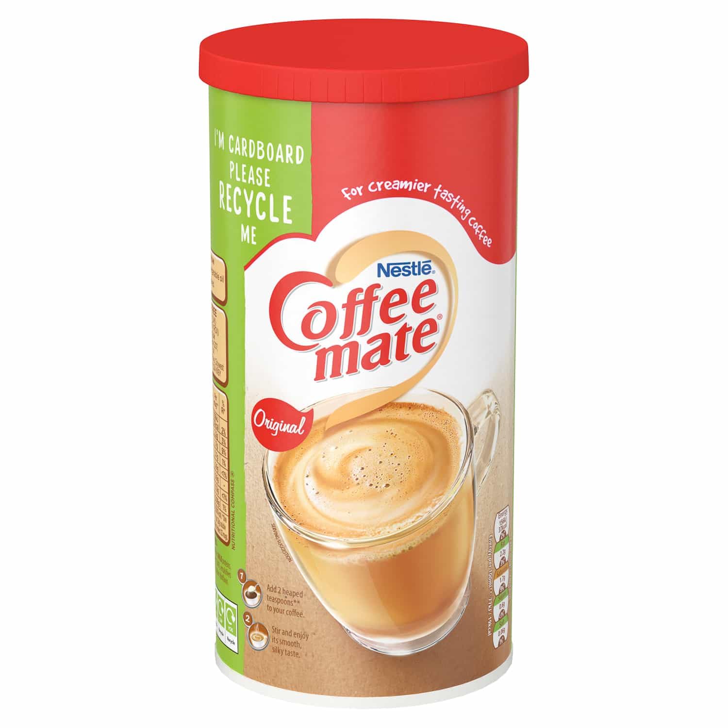 Coffee Mate Original - Sabor Suave y Cremoso para tu café | Bote Reutilizable 800g