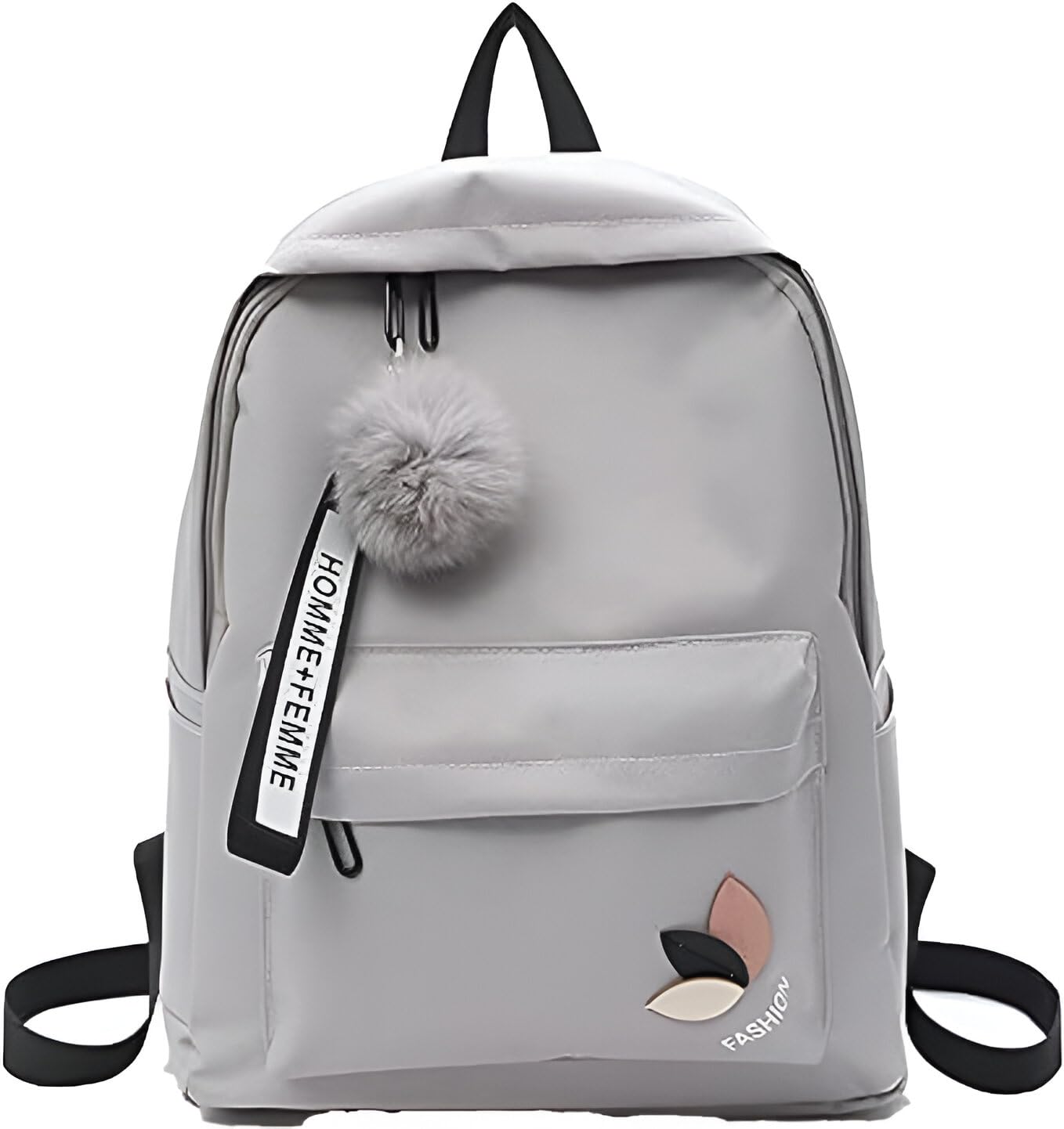 IQRAA Style meow Waterproof Women Girls Backpack For School Collage Office Korean Design Drawstring Chain travel College Office Bag Laptop Backpack-picture-56