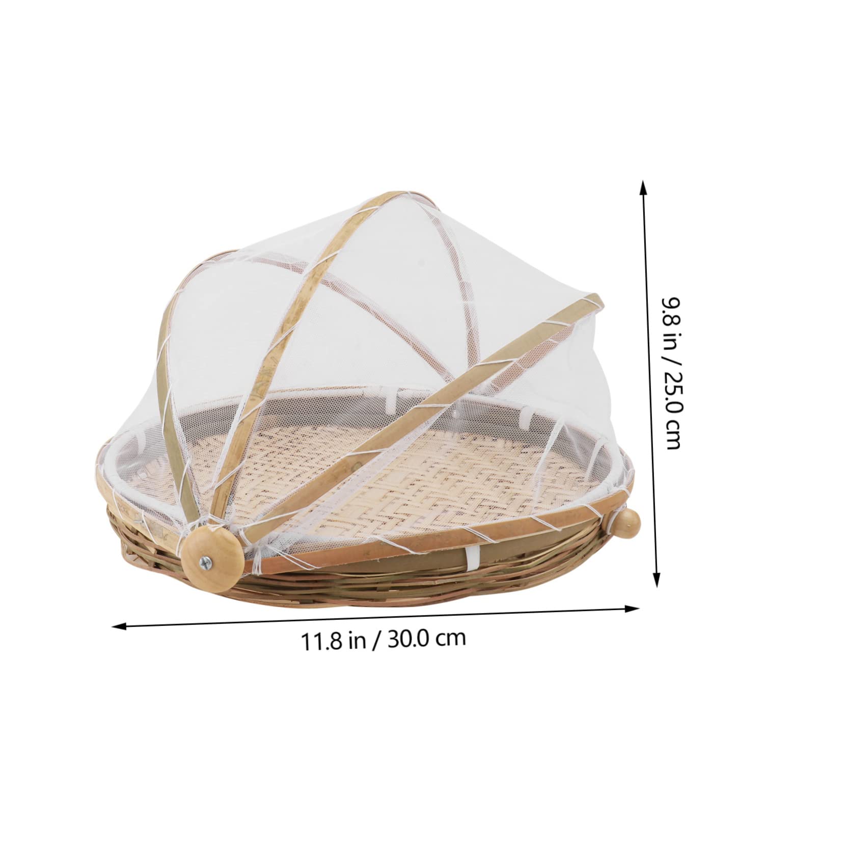 1Pc Handmade Basket Multi Purpose Woven Sieve Craft for Home Storage and Display Unique Decorative Dustpan for Family and Friends