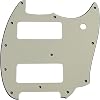 For Fender OffSet Series Mustang P90 Style Guitar Pickguard (3 Ply Parchment)