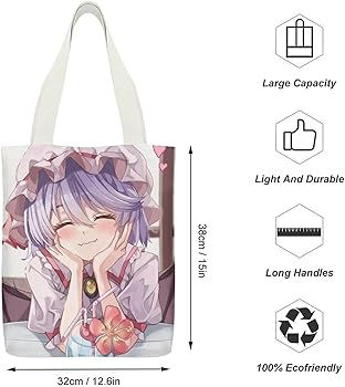 Amazon | [バラムミウ] トートバッグ 大容量 東方シリーズ レミリア