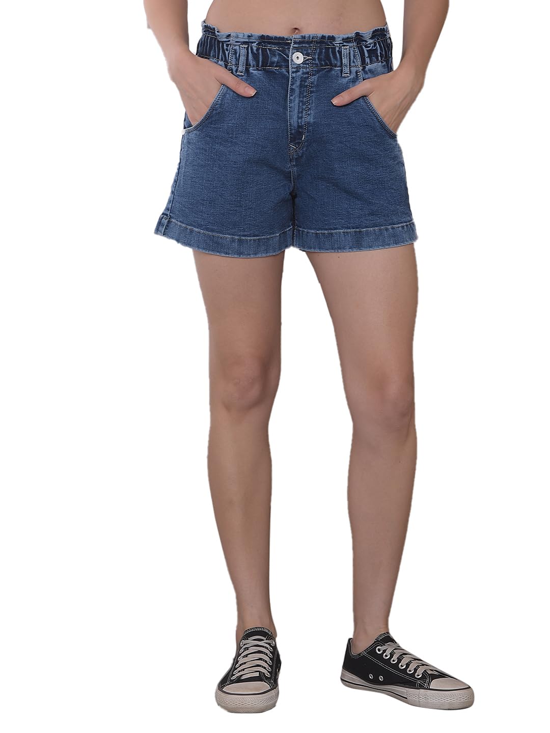 crimsoune club Women's Blue Hot Pants-picture-52