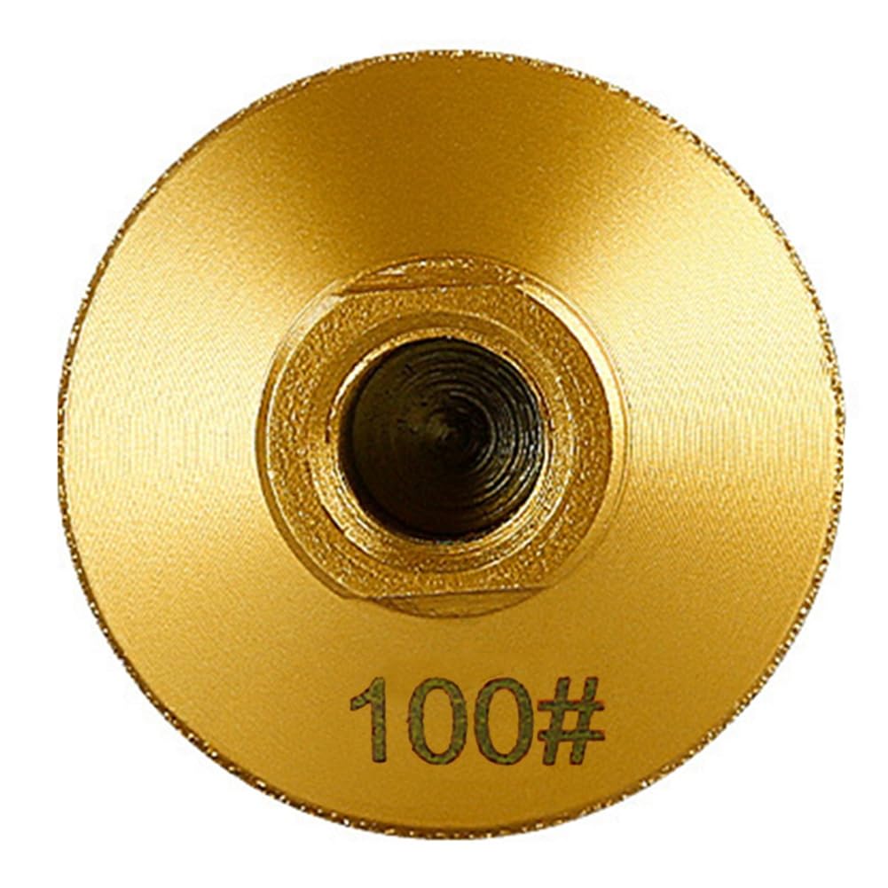 Littimoon 1PCS M14 2inch Brazing Brazed Flat Grinding Abrasive Polishing Stone Marble Quartz Cobblestone Grind